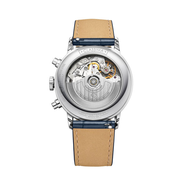 Classima 42 mm automatique chronographe en acier inoxydable